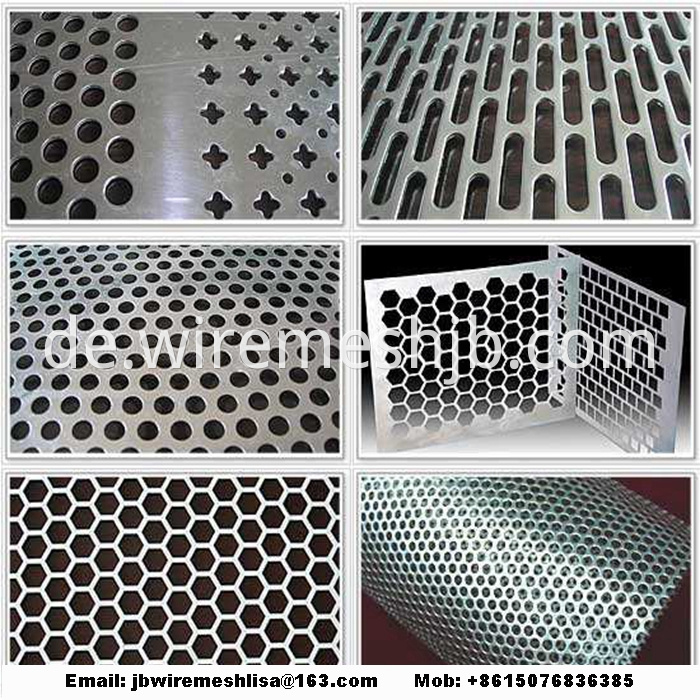 Galvanized Perforated Metal Mesh